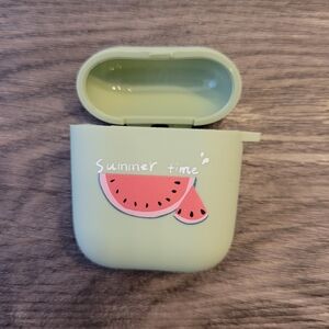 Airpods 2 case Summer Time in green watermelon